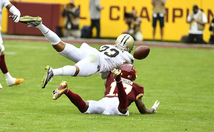 New Orleans Saints cornerback Marshon Lattimore (23)